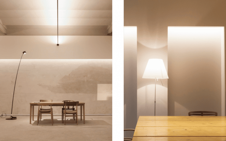 Iluminación en el diseño de interiores Cosín Room